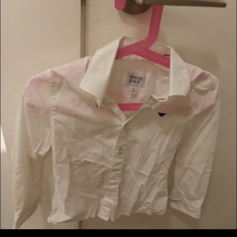 Armany junior botton down shirt